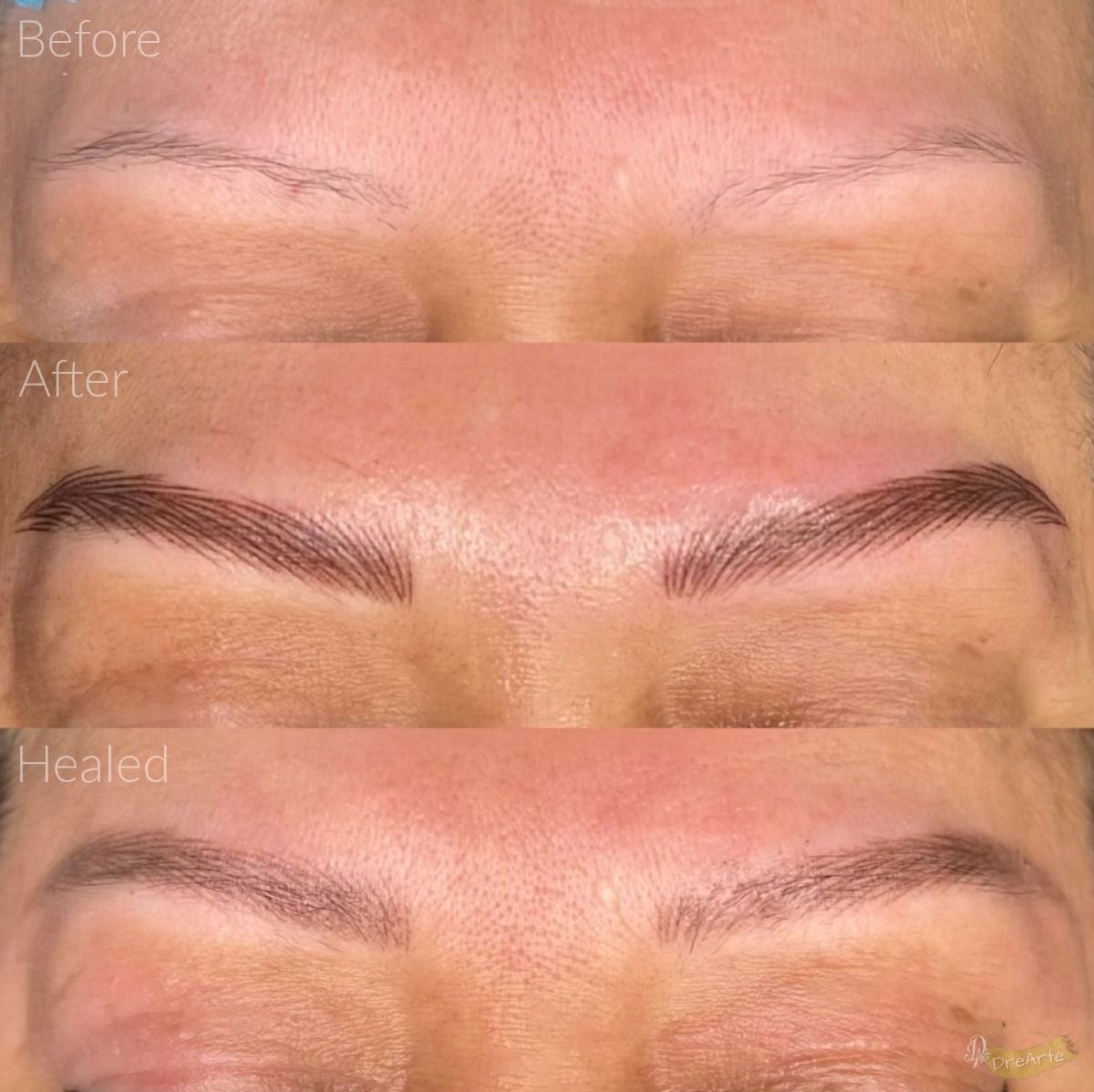 Nano Brows Portfolio client result 3